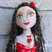 Mermaid Art Doll by Lisa Nelson