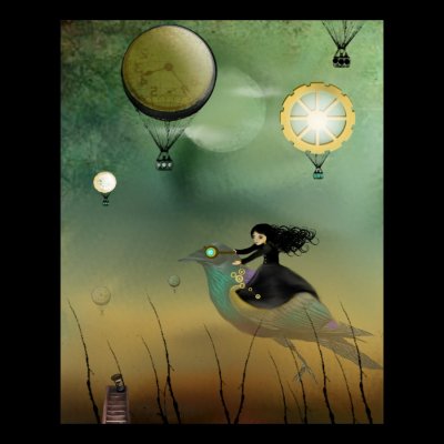 Steampunk Flight by Charlene Murray Zatloukal